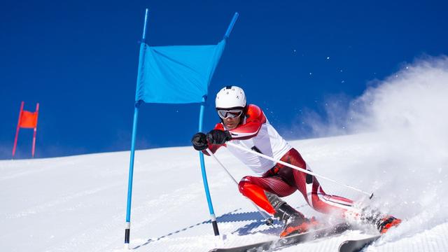 Photo of downhill skier